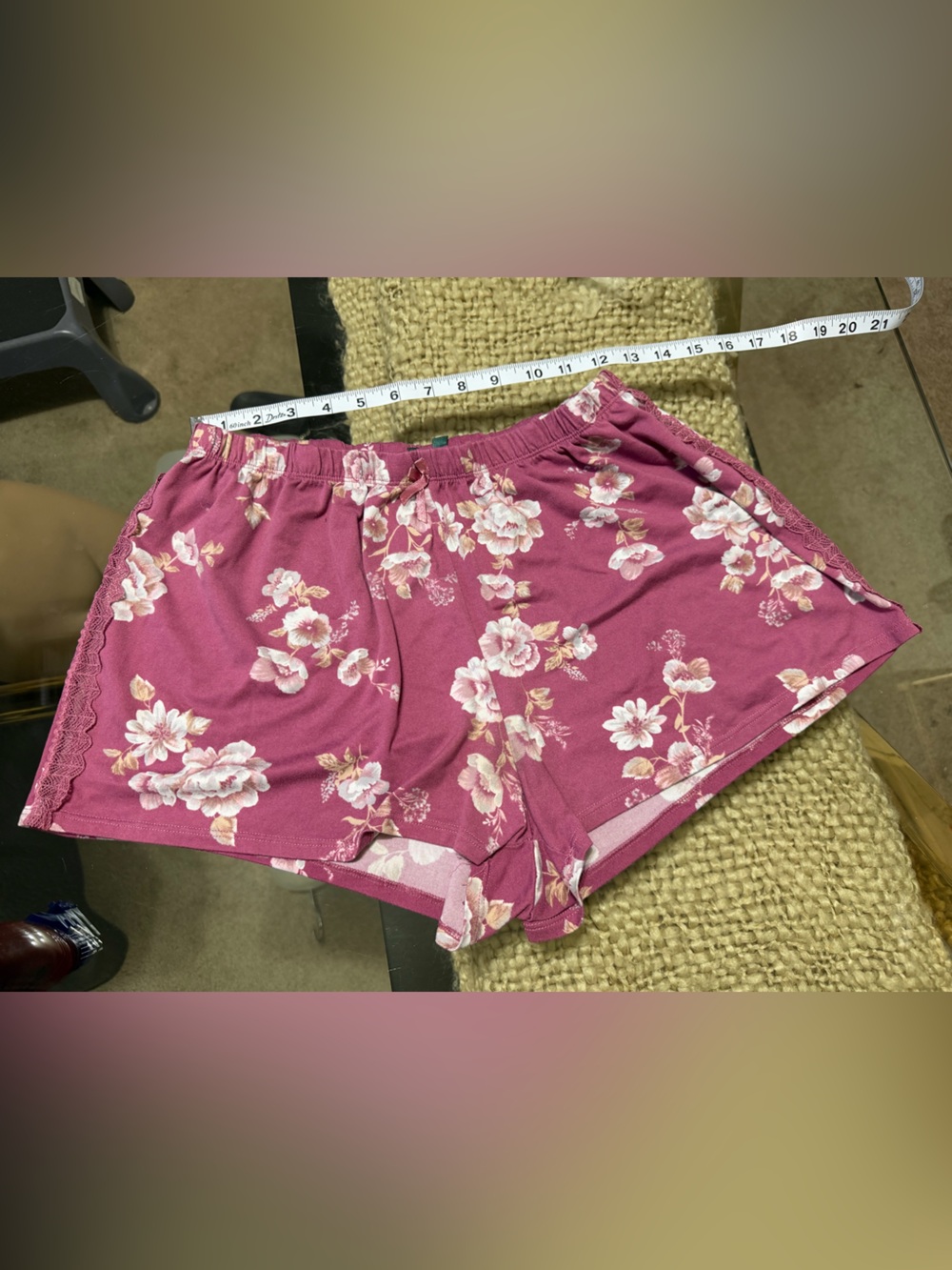 Floral Pink Lounge Shorts FREE